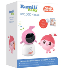 Wi-Fi 2K Видеоняня Ramili Baby RV100CNUSHA Нюша, Малышарики, с креплением